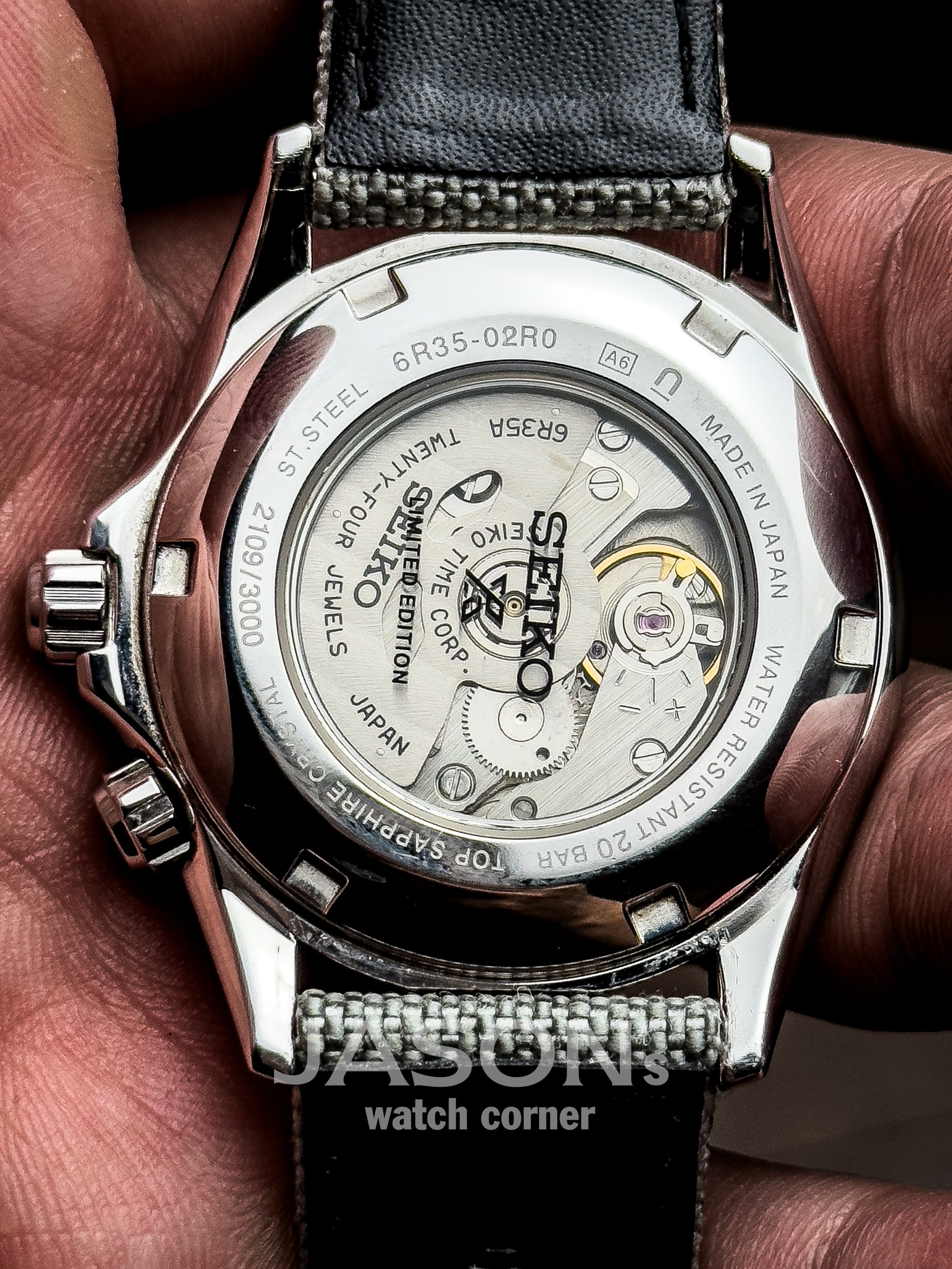 Seiko Apinist Rock Face