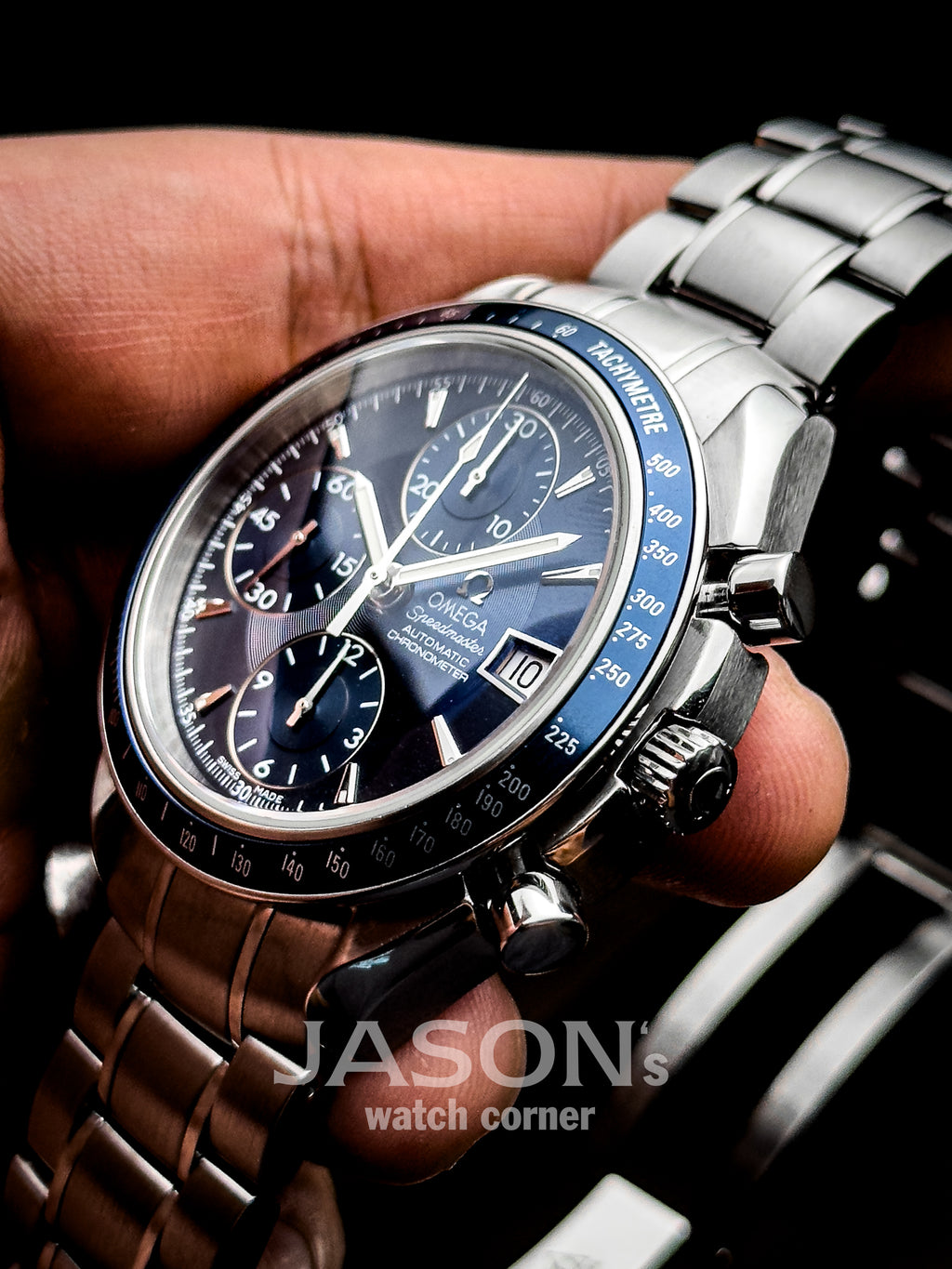 Omega Speedmaster Blue