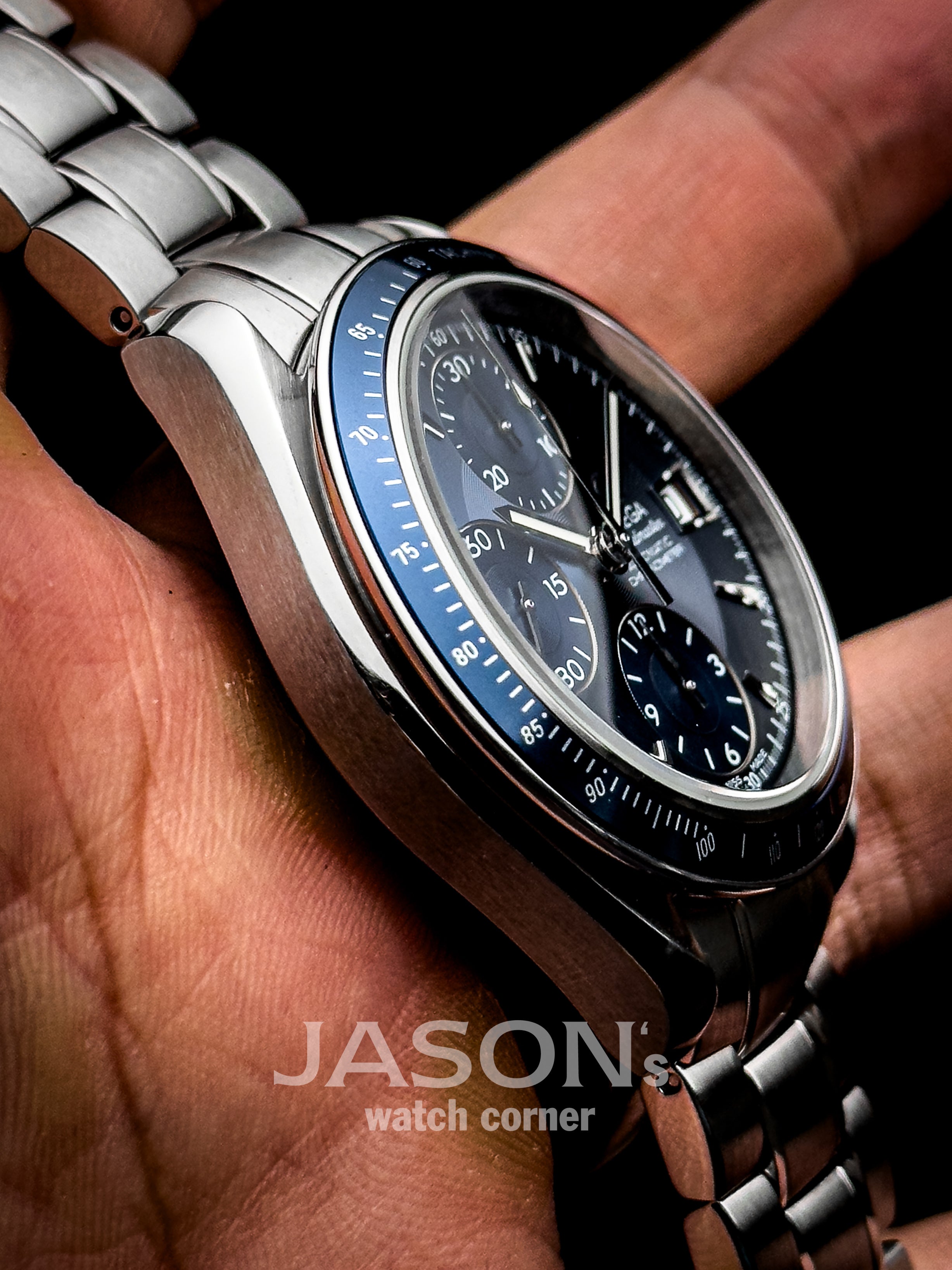 Omega Speedmaster Blue