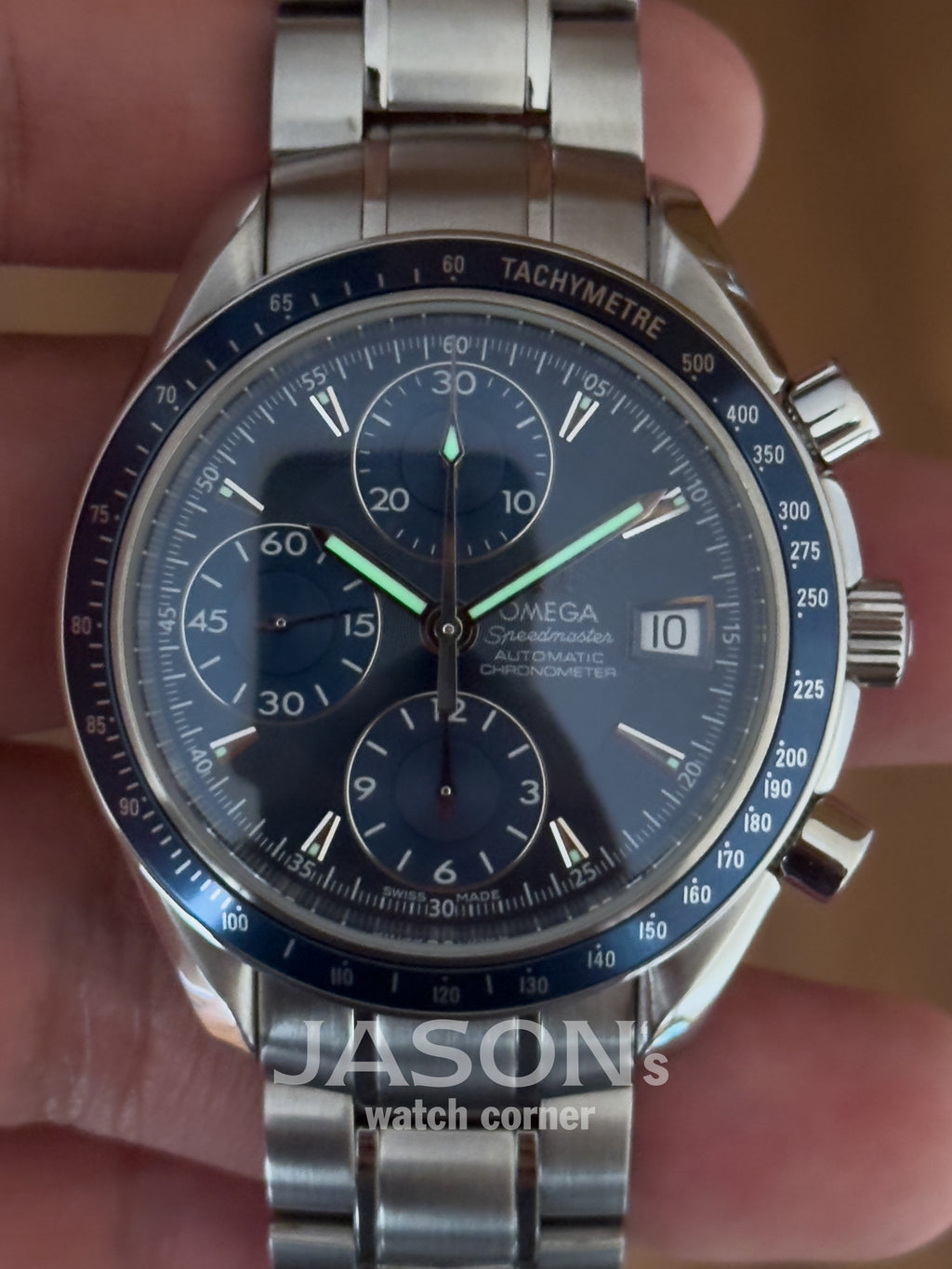 Omega Speedmaster Blue